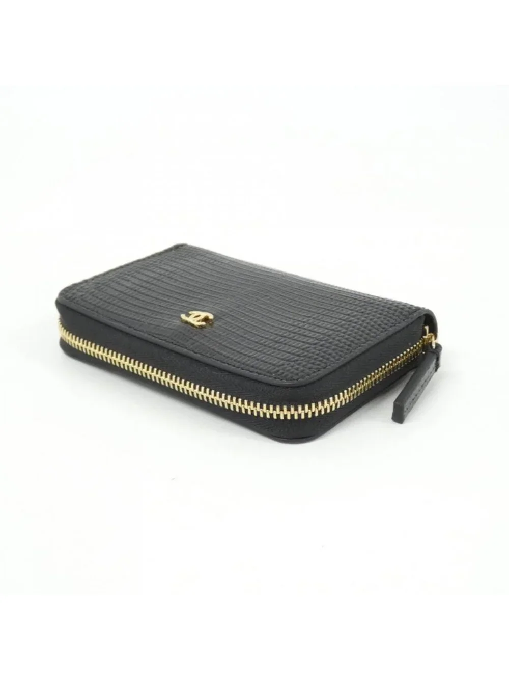 Chanel Coin Case Coin Purse Black